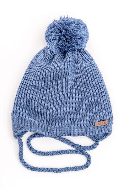 Шапка детская для мальчиков Вуди D856 хлопок 40-44 см Голубой