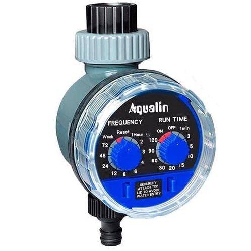 Таймер полива с шаровым клапаном Aqualin YL21025A под датчик дождя (285273) - фото 1 Таймер полива с шаровым клапаном Aqualin YL21025A под датчик дождя (285273) - фото 1