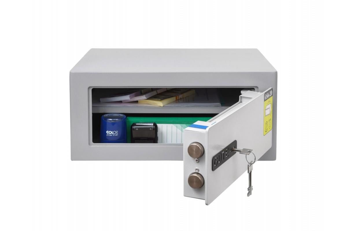 Сейф мебельный GUTE GSK-20 400х200х350 мм - фото 2 Сейф мебельный GUTE GSK-20 400х200х350 мм - фото 2