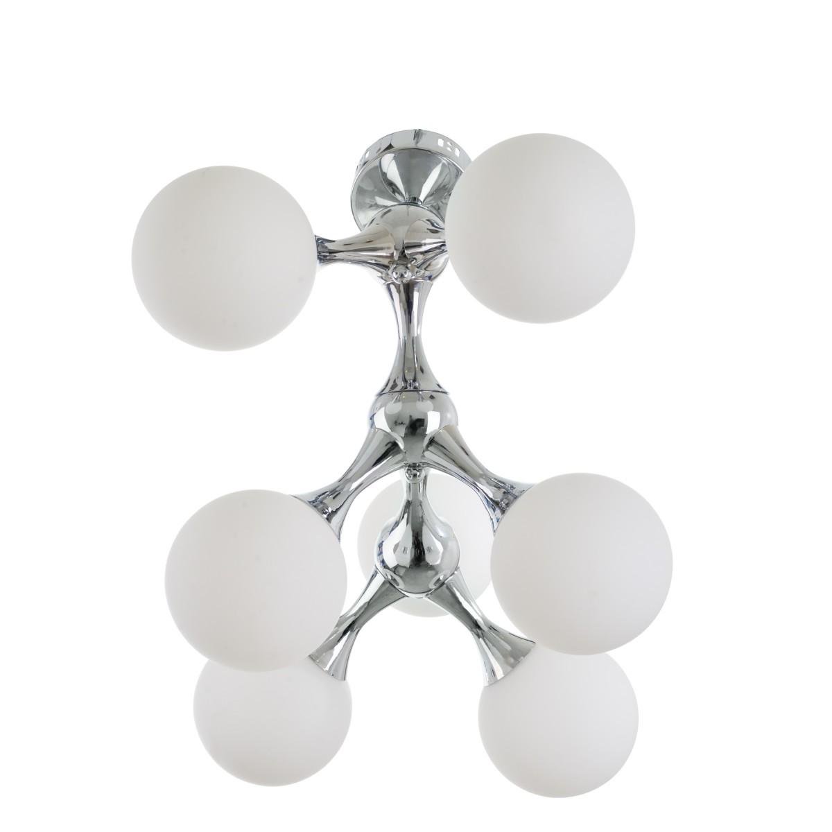 Люстра лофт Brille BL-112C/7 E27 для спальни на 7 плафонов