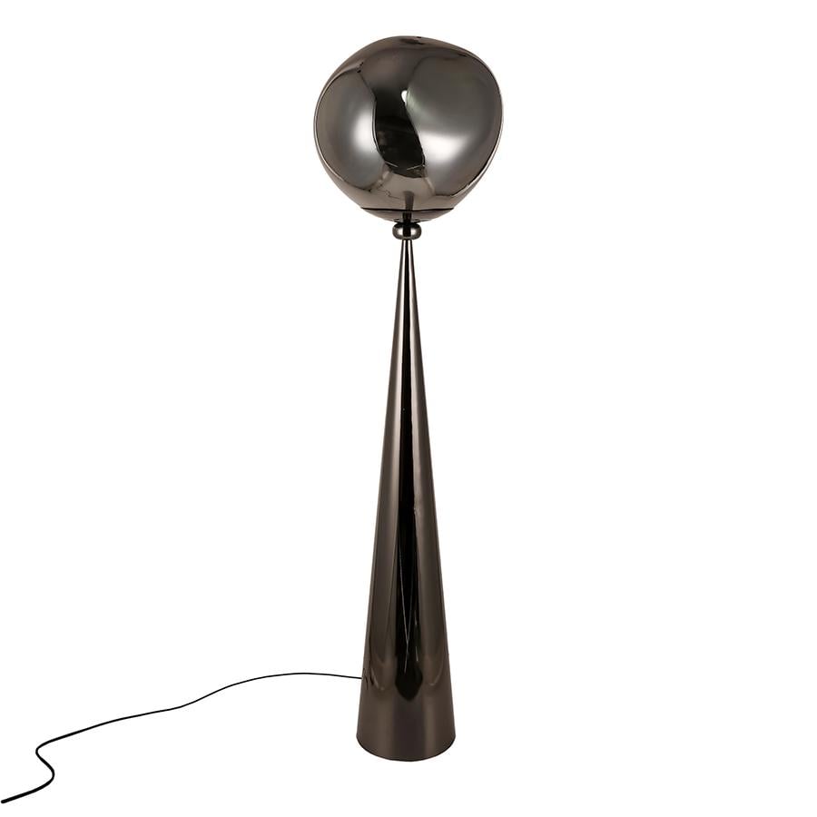 Светильник напольный торшер Levistella 793F01-1 SMGY 380 E27 Черный/Хром