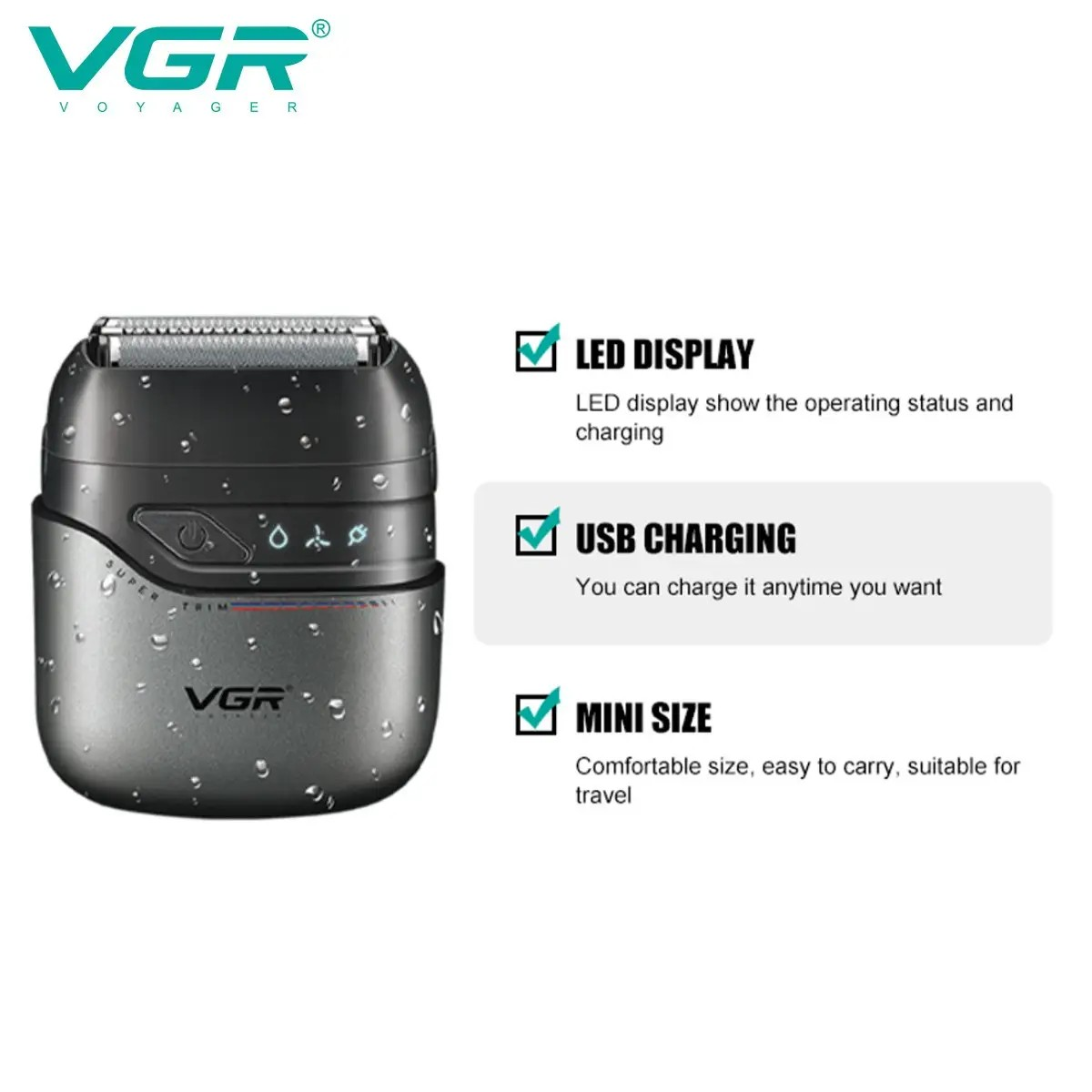 Електробритва VGR V-379 (9067) - фото 3