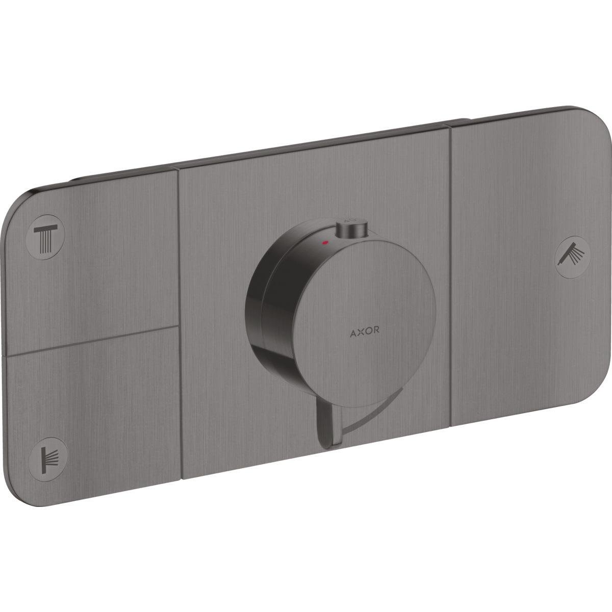 Наружная часть смесителя Hansgrohe AXOR One 45713340 с термостатом Графитовый (154130)