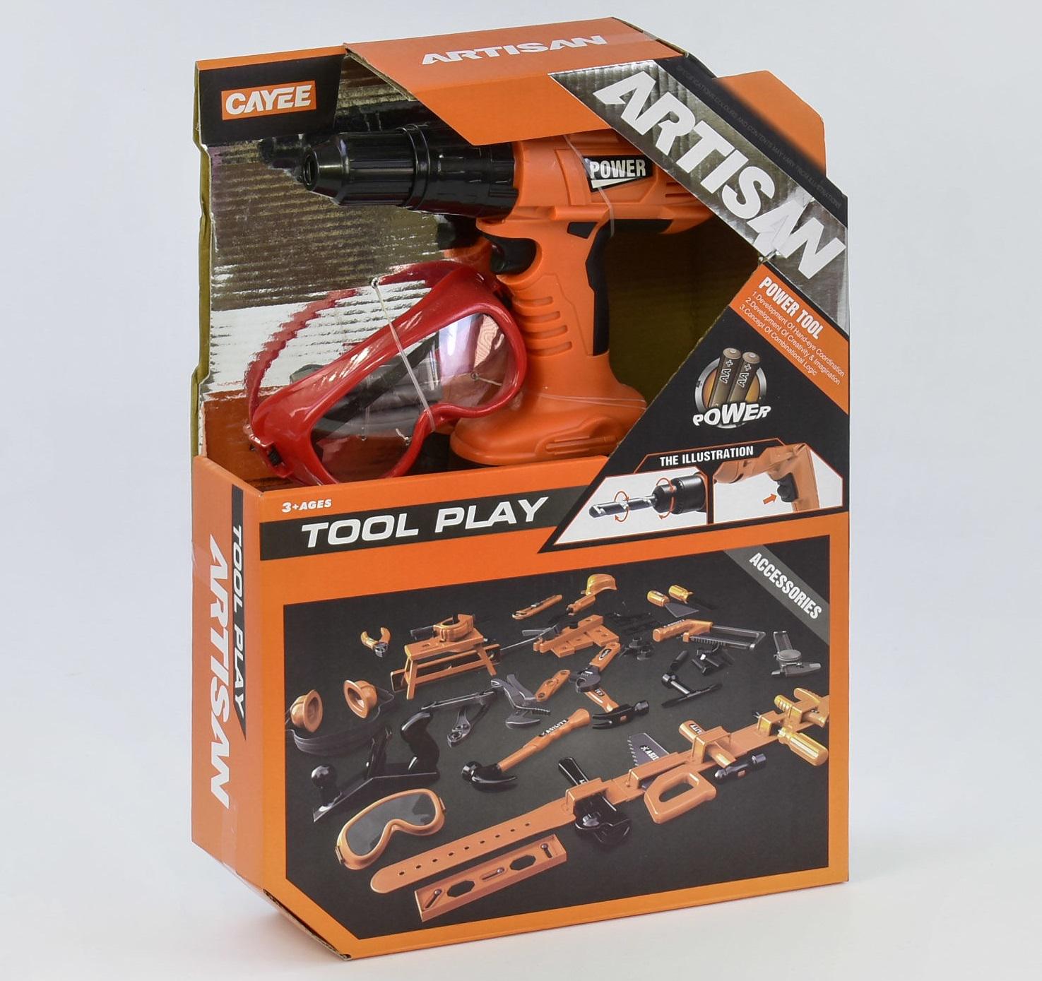 Набор инструментов детский Tool Play 28х7,5х40,5 см Multicolor (69956)
