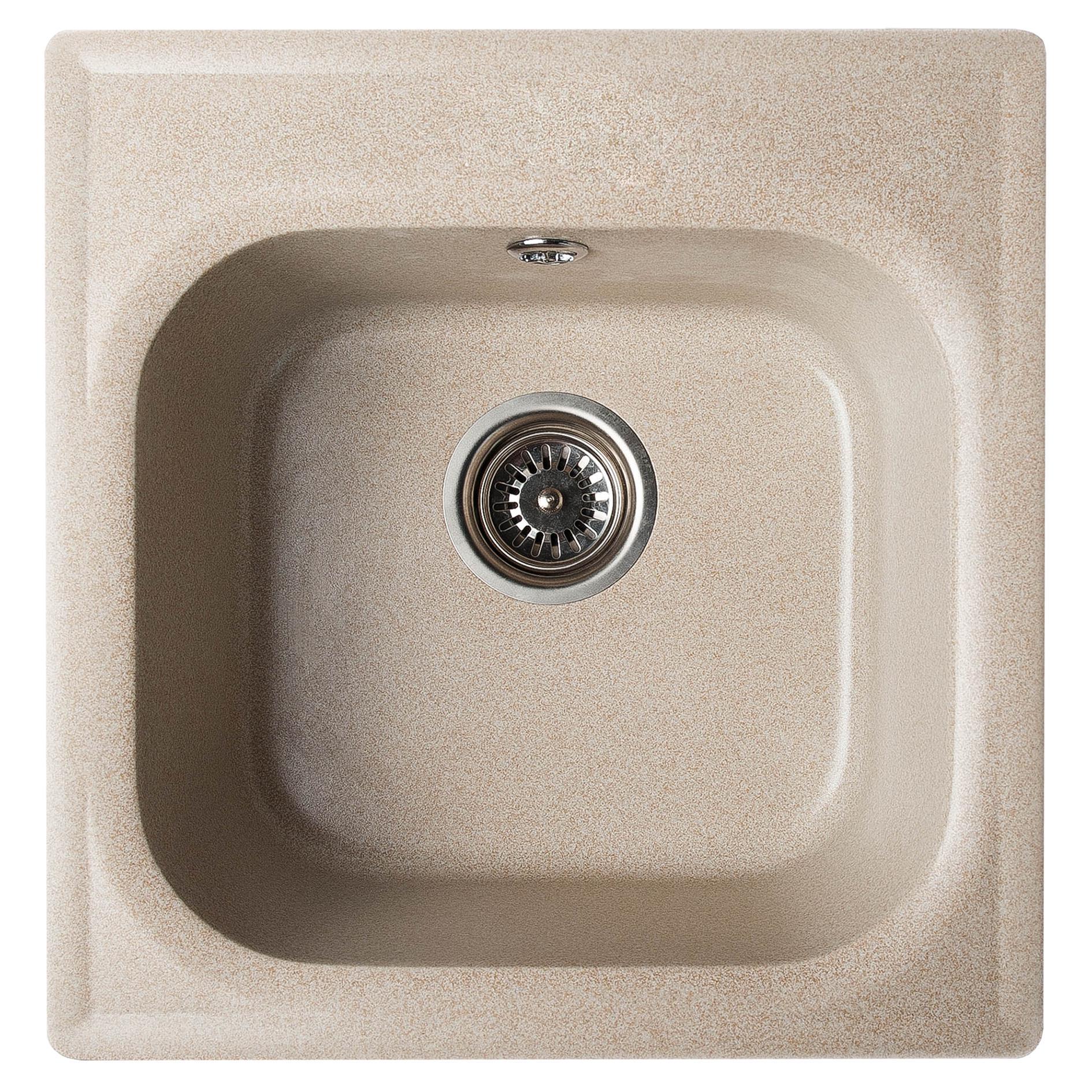 Мойка кухонная Valetti 1N 430x440 мм Бежевый