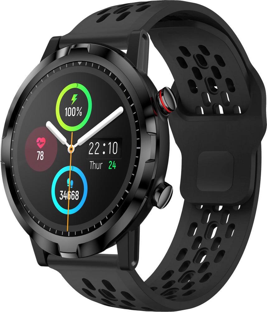 Ремінець силіконовий Liveunic для Haylou Smart Watch RT LS05S Black (41978-2B)