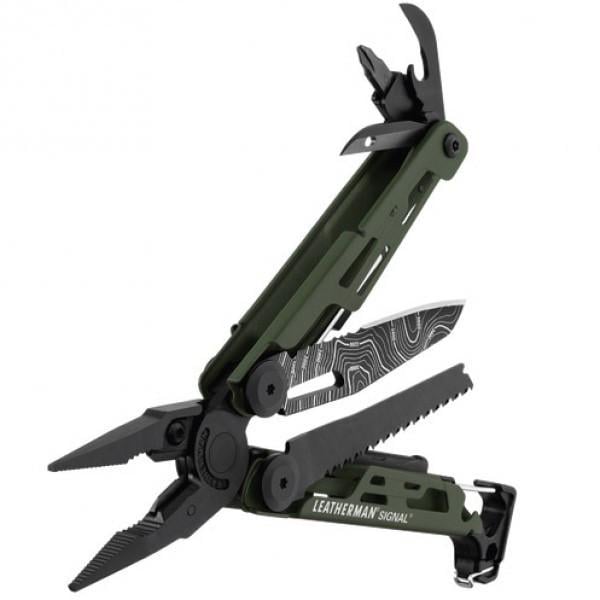 Мультитул Leatherman Signal Crimson 19 інструментів із чохлом (832692)