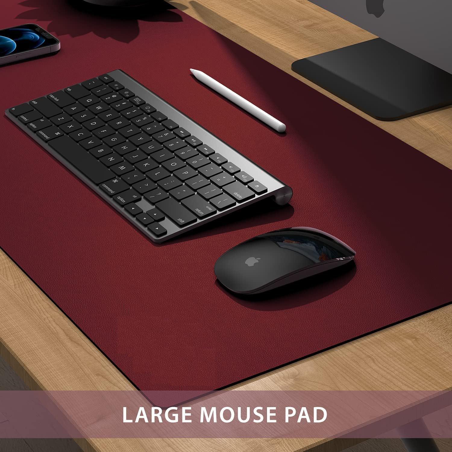 Килимок для мишки Desk Mat Ultra Slim 900x400x1,8 мм Black/Wine Red - фото 10 Килимок для мишки Desk Mat Ultra Slim 900x400x1,8 мм Black/Wine Red - фото 10