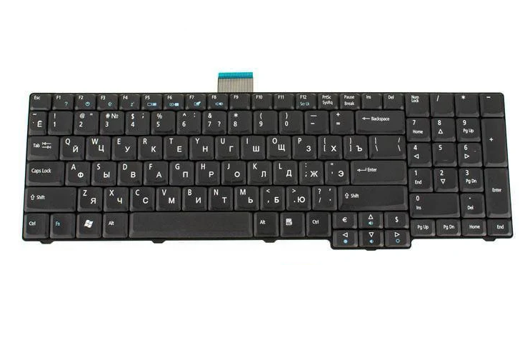 Клавиатура для ноутбука Acer Extensa 7630Z Черный (161301)
