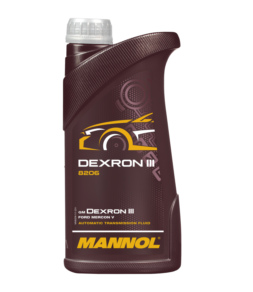 Масло для АКПП Mannol Automatic Plus ATF Dexron III полусинтетика 1 л (8206)