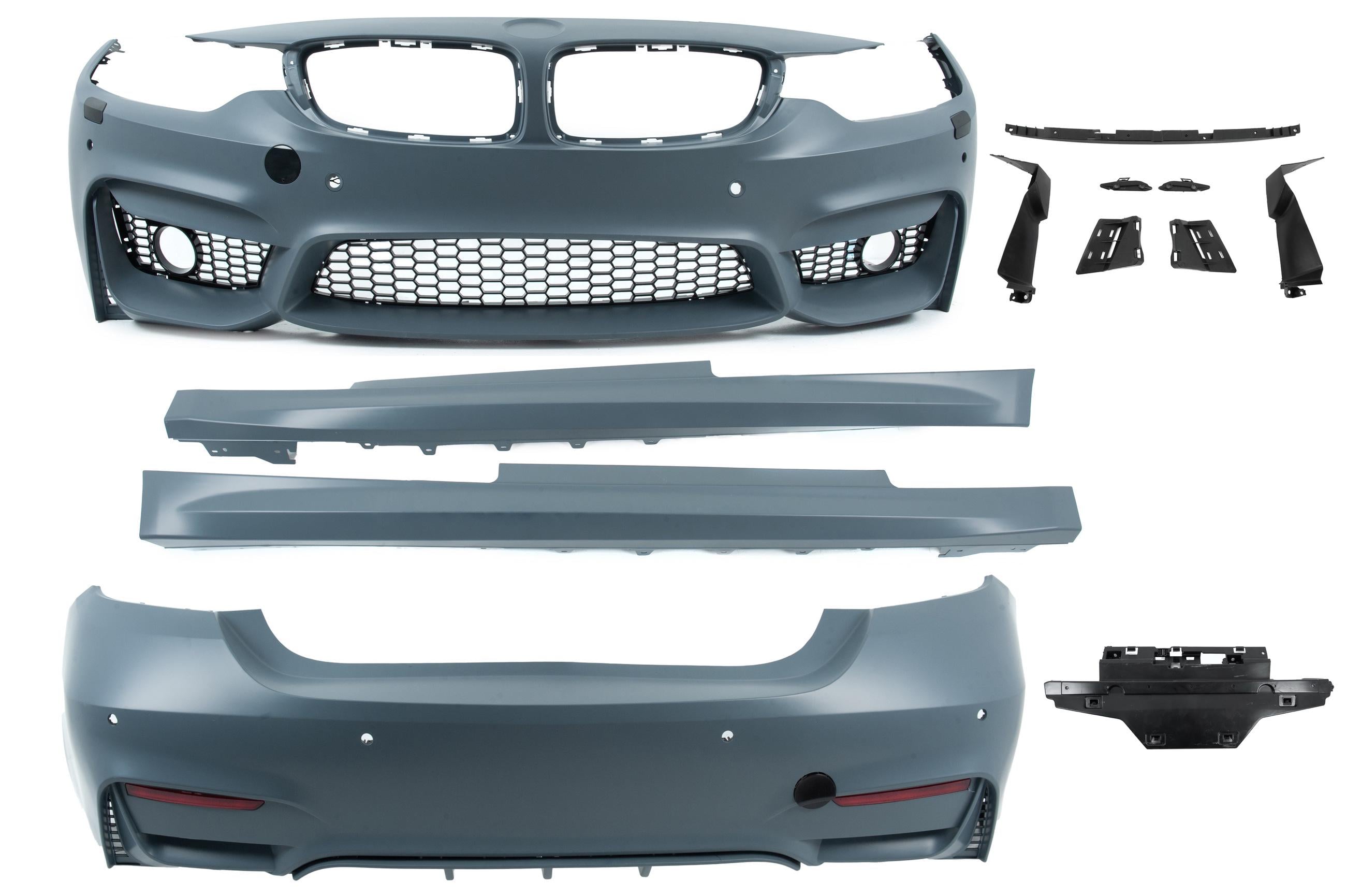 Комплект обвесов GBT F82 M4 для F32 для BMW 4 серия F32/F33/F36 2012-2020 гг. алюминий/пластик под покраску (147055) Комплект обвесов GBT F82 M4 для F32 для BMW 4 серия F32/F33/F36 2012-2020 гг. алюминий/пластик под покраску (147055)