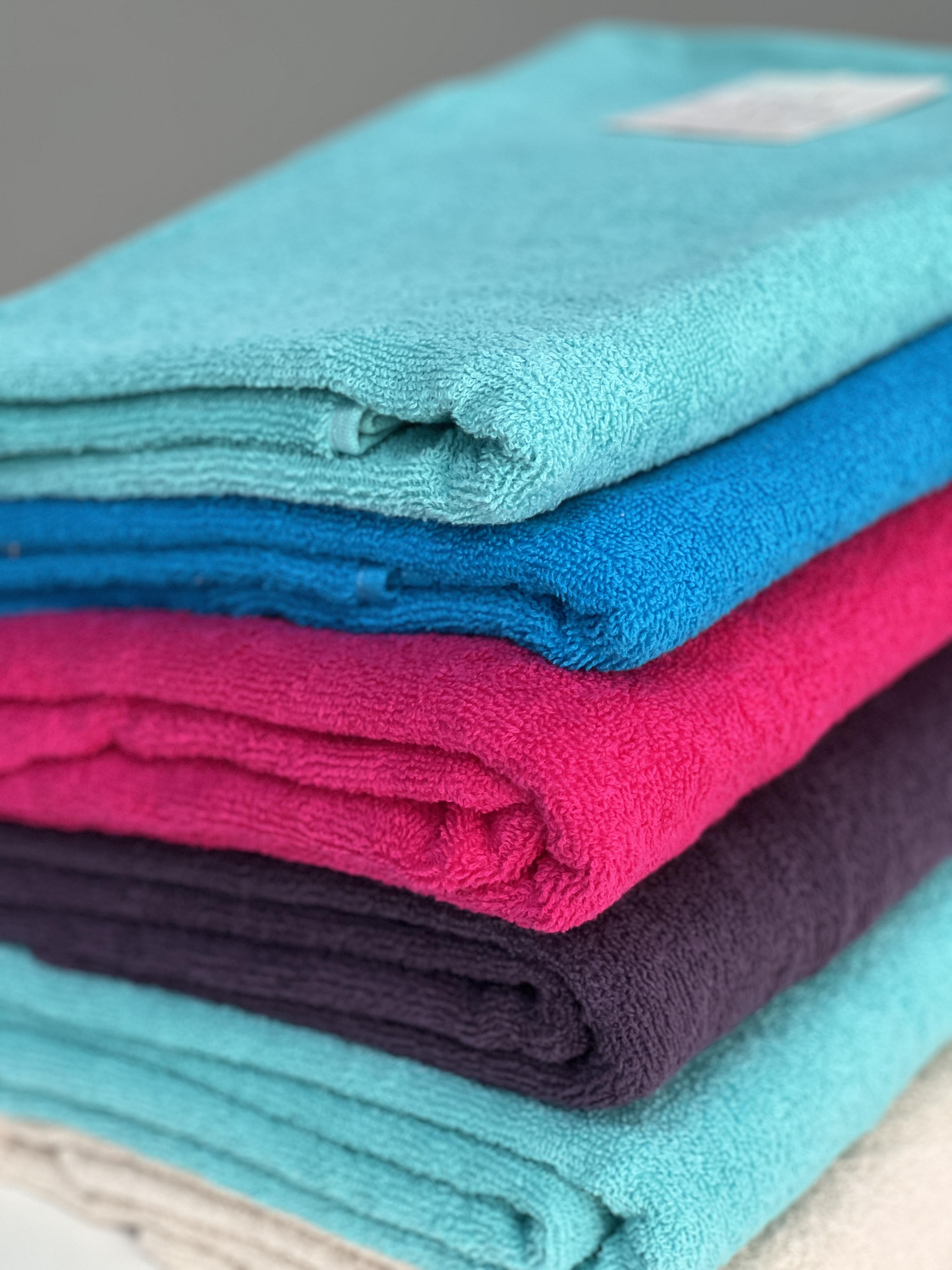 Полотенце махровое с бордюром 400г/м2 100х150 см Фуксия (9900239) - фото 7 Полотенце махровое с бордюром 400г/м2 100х150 см Фуксия (9900239) - фото 7