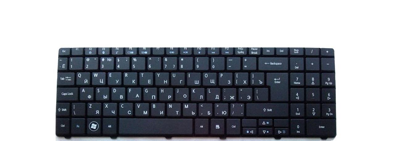 Клавиатура для ноутбука Acer eMachines E625 матовая (KB.I170A.277)