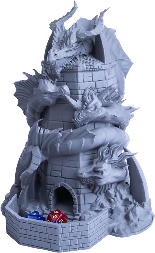 Вежа для кубиків Драконова Вежа Кубиків Сірий (0302-2) - фото 4 Вежа для кубиків Драконова Вежа Кубиків Сірий (0302-2) - фото 4