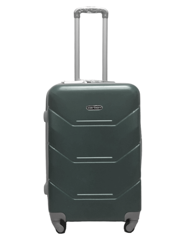 Чемодан средний Carbon 147C ABS-пластик M Темно-зеленый Чемодан средний Carbon 147C ABS-пластик M Темно-зеленый