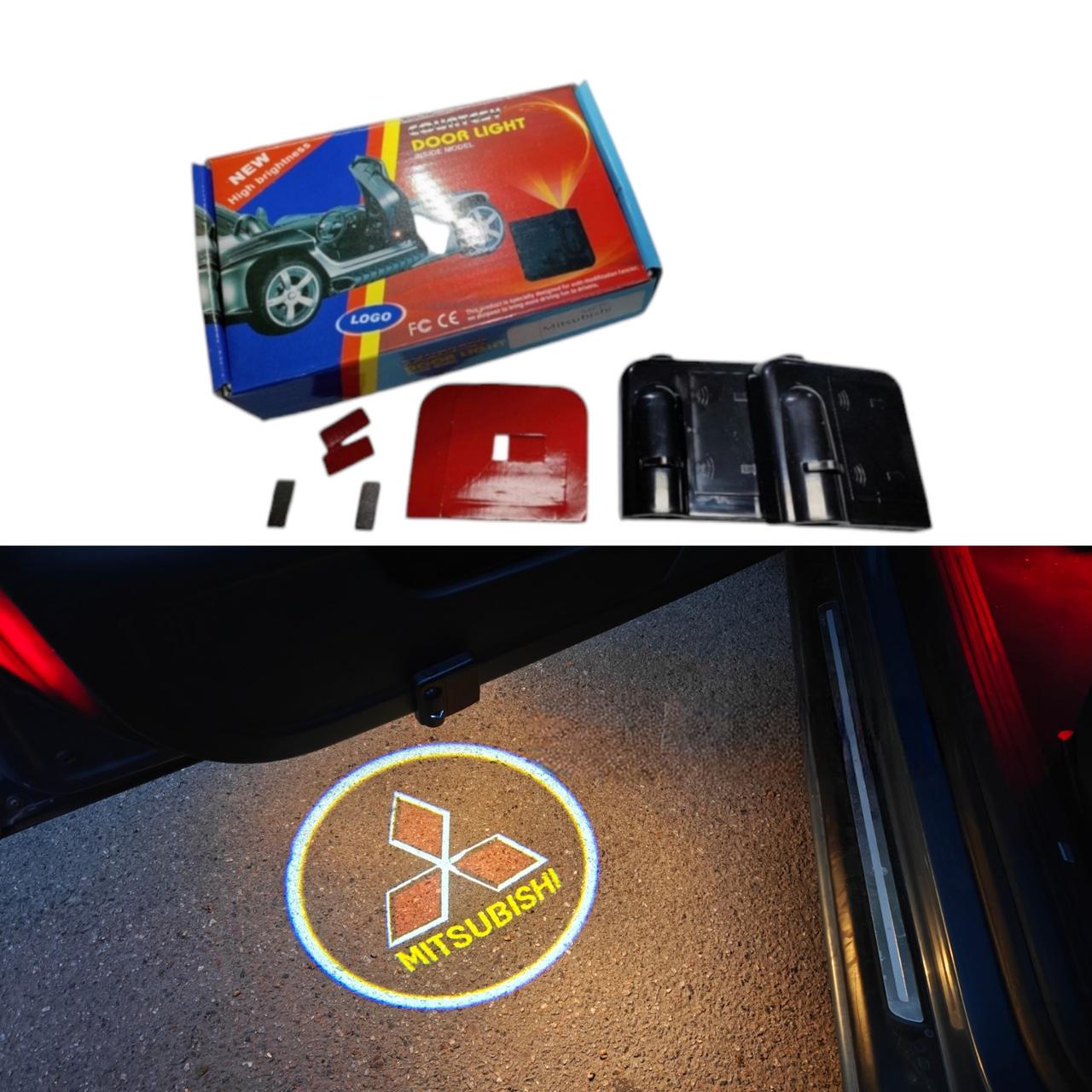 Подсветка светодиодная на двери автомобиля с логотипом MITSUBISHI (1773332983) - фото 2 Подсветка светодиодная на двери автомобиля с логотипом MITSUBISHI (1773332983) - фото 2