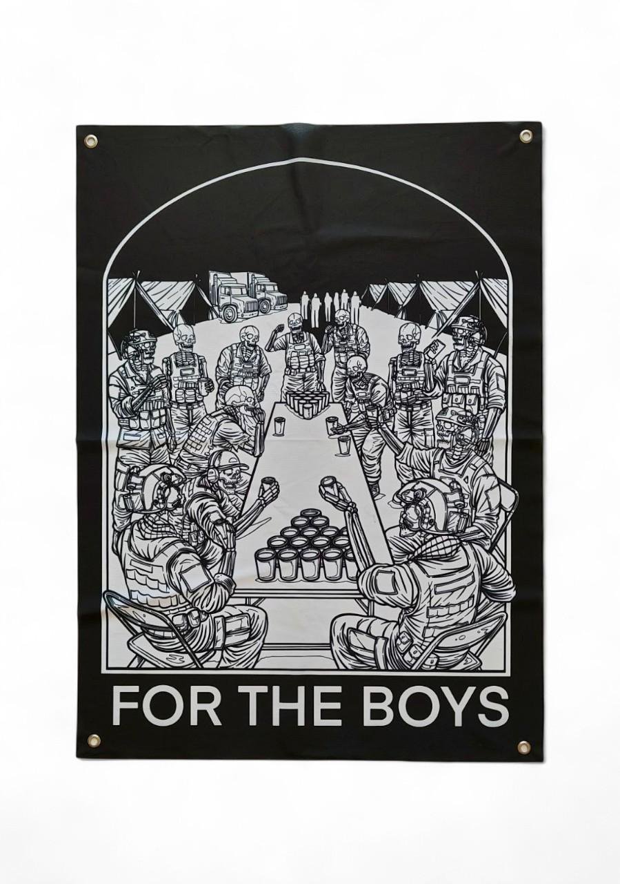 Банер "For the boys" (29081416)