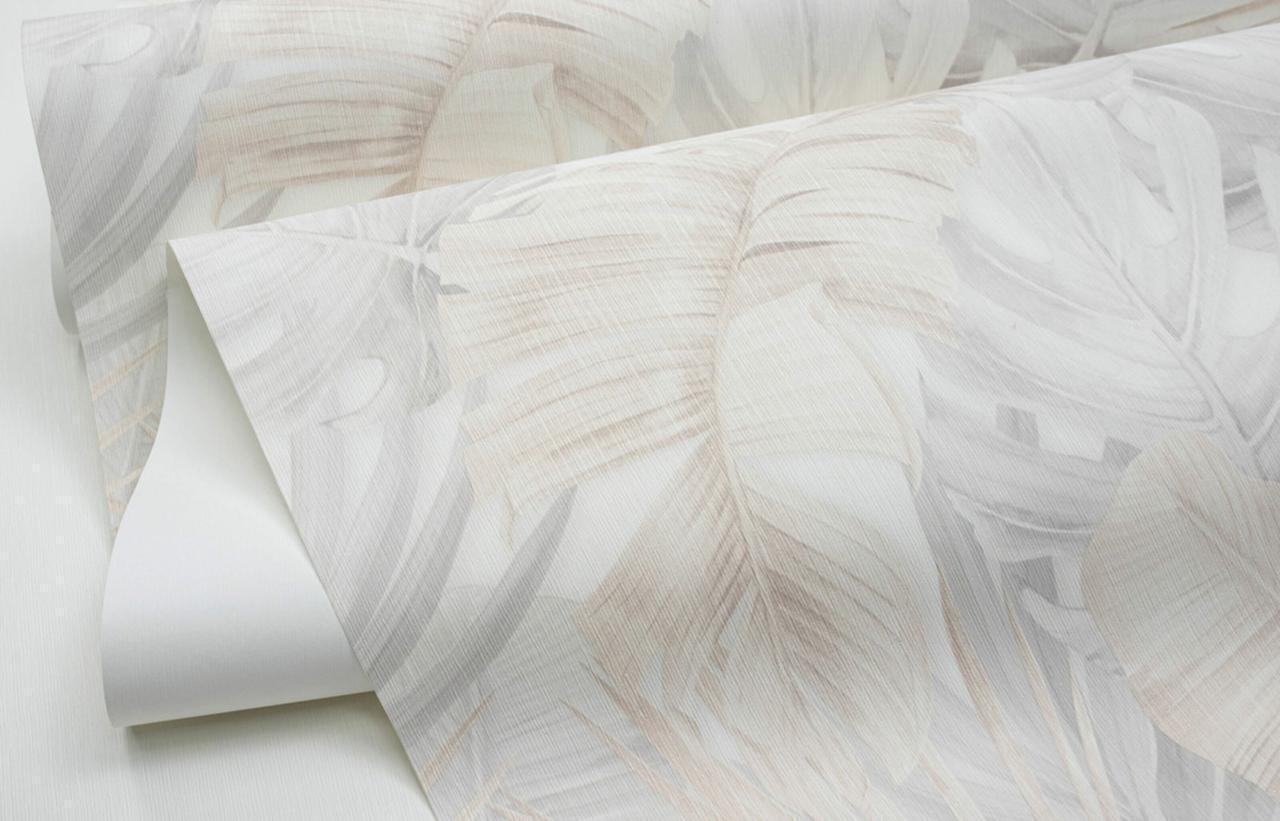 Обои флизелиновые SINTRA Botanica 524206 декор винил горячего тиснения 1,06х10,05 м Бежевый