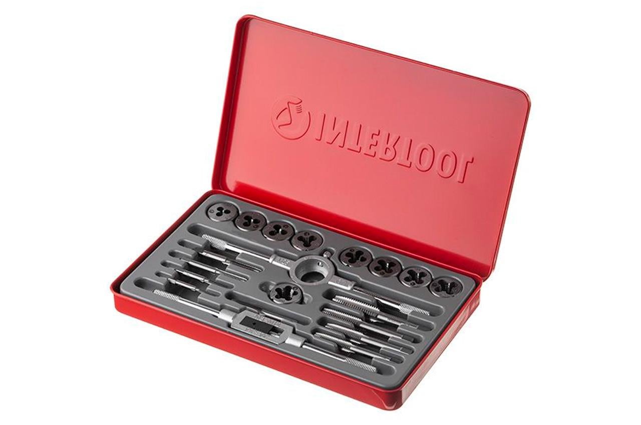 Набір мітчиків і плашок Intertool Pro 20 од. (SD-8021) Набір мітчиків і плашок Intertool Pro 20 од. (SD-8021)