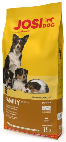 Корм JosiDog Family для цуценят і годуючих собак 15 кг (50012162)