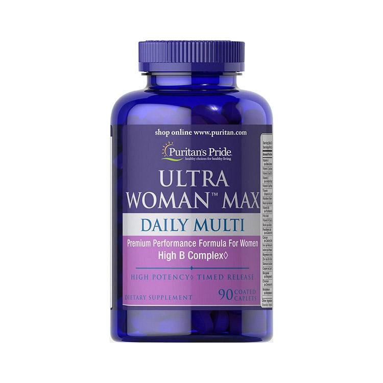 Витамины для женщин Puritan Pride Ultra Woman Max Daily Multi 90 табл.