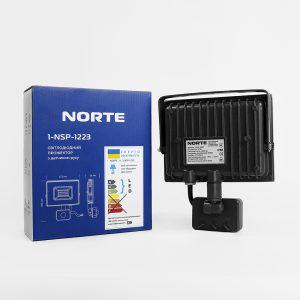 Прожектор NORTE Spotlight 1-NSP-1223 з датчиком руху 30W 6500 K - фото 2