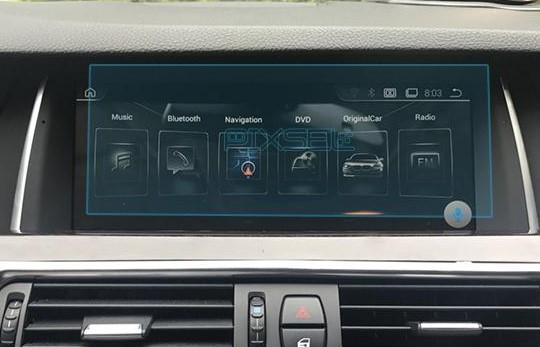 Стекло защитное Pixsel гибридный глянец на монитор BMW X3 8,8“ 2010-2014 F25