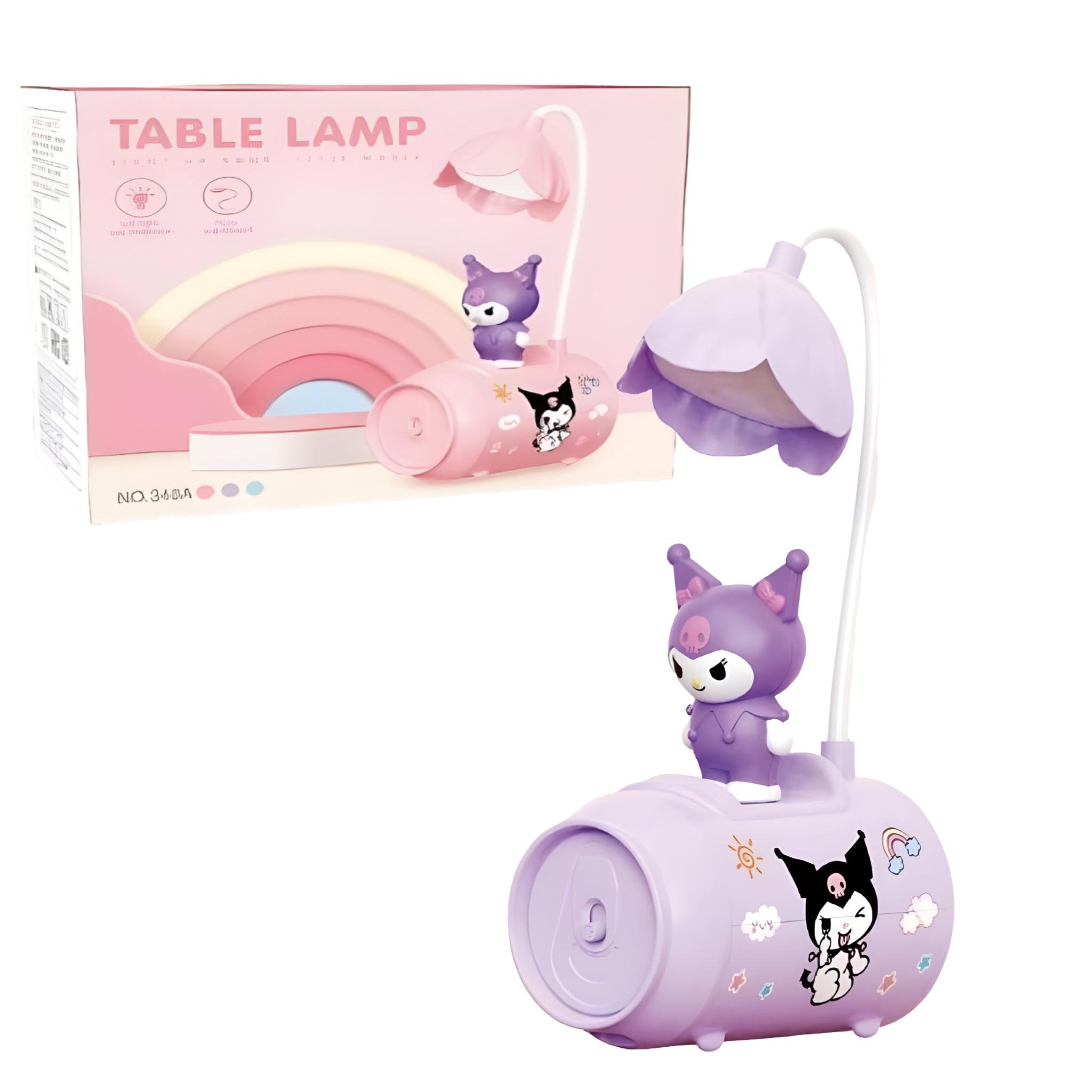 Настольная лампа Куроми баночка Фиолетовый (348A) - фото 2 Настольная лампа Куроми баночка Фиолетовый (348A) - фото 2