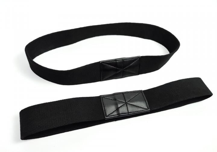 Лямки атлетические EasyFit для турника и перекладины Черный (EF-0036)