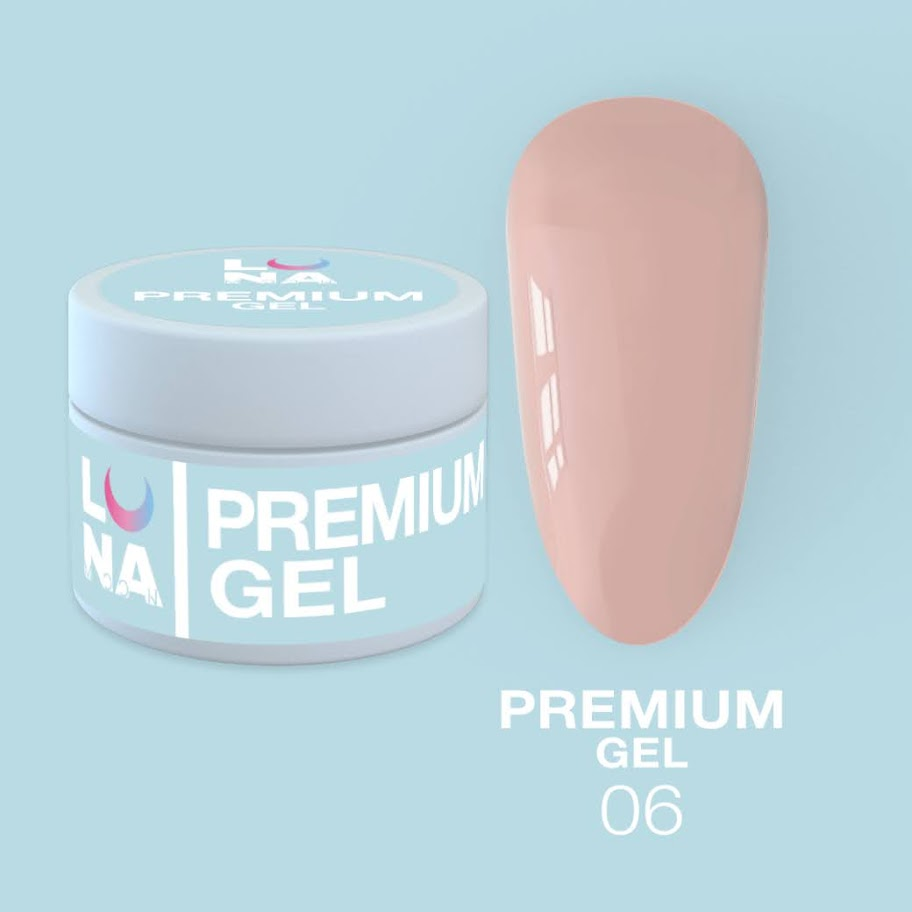 Гель Luna Moon Premium Gel №06 30 мл - фото 4