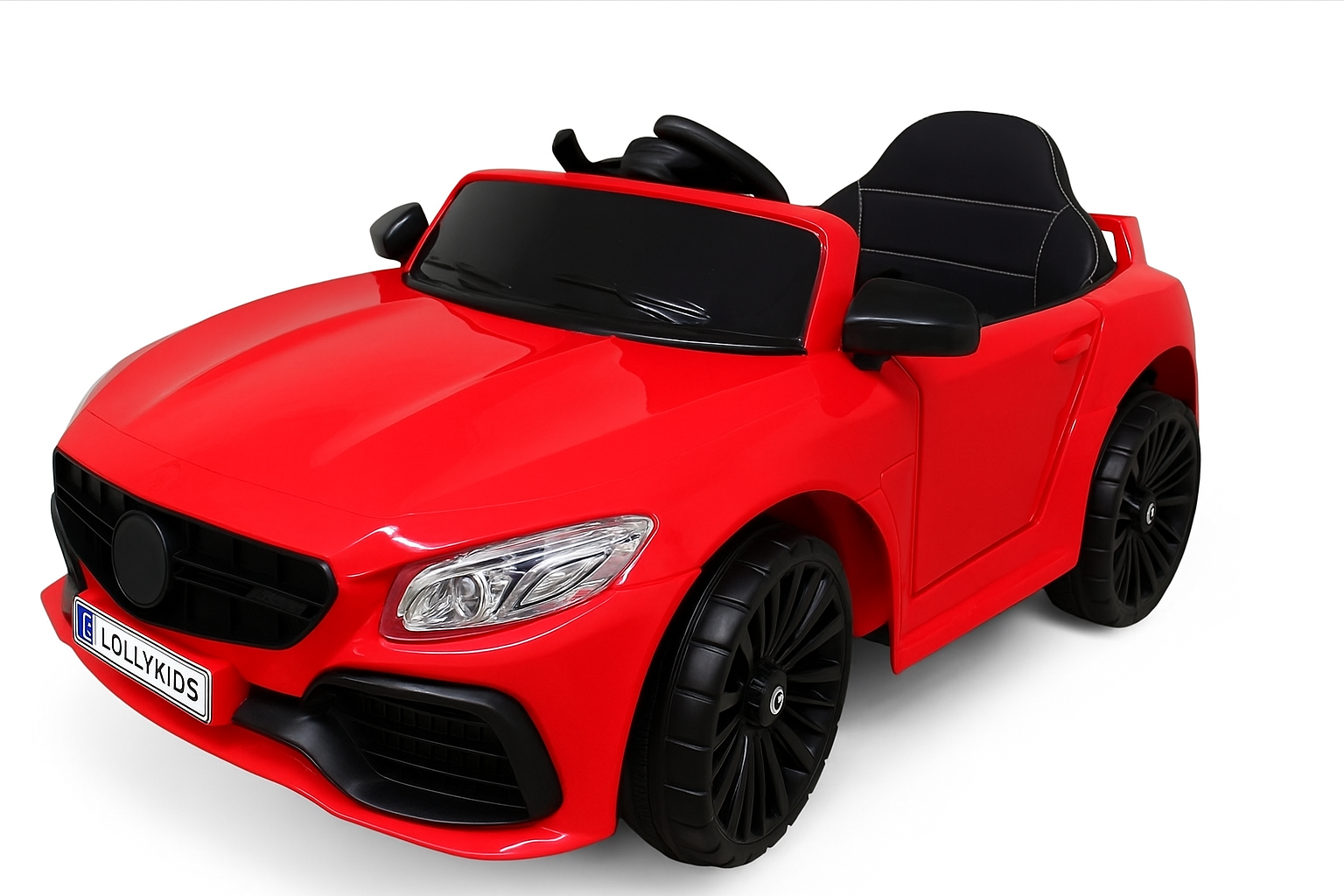 Электромобиль детский Lolly Kids с пультом управления и мягким сиденьем LKT-2198 Красный (9918)