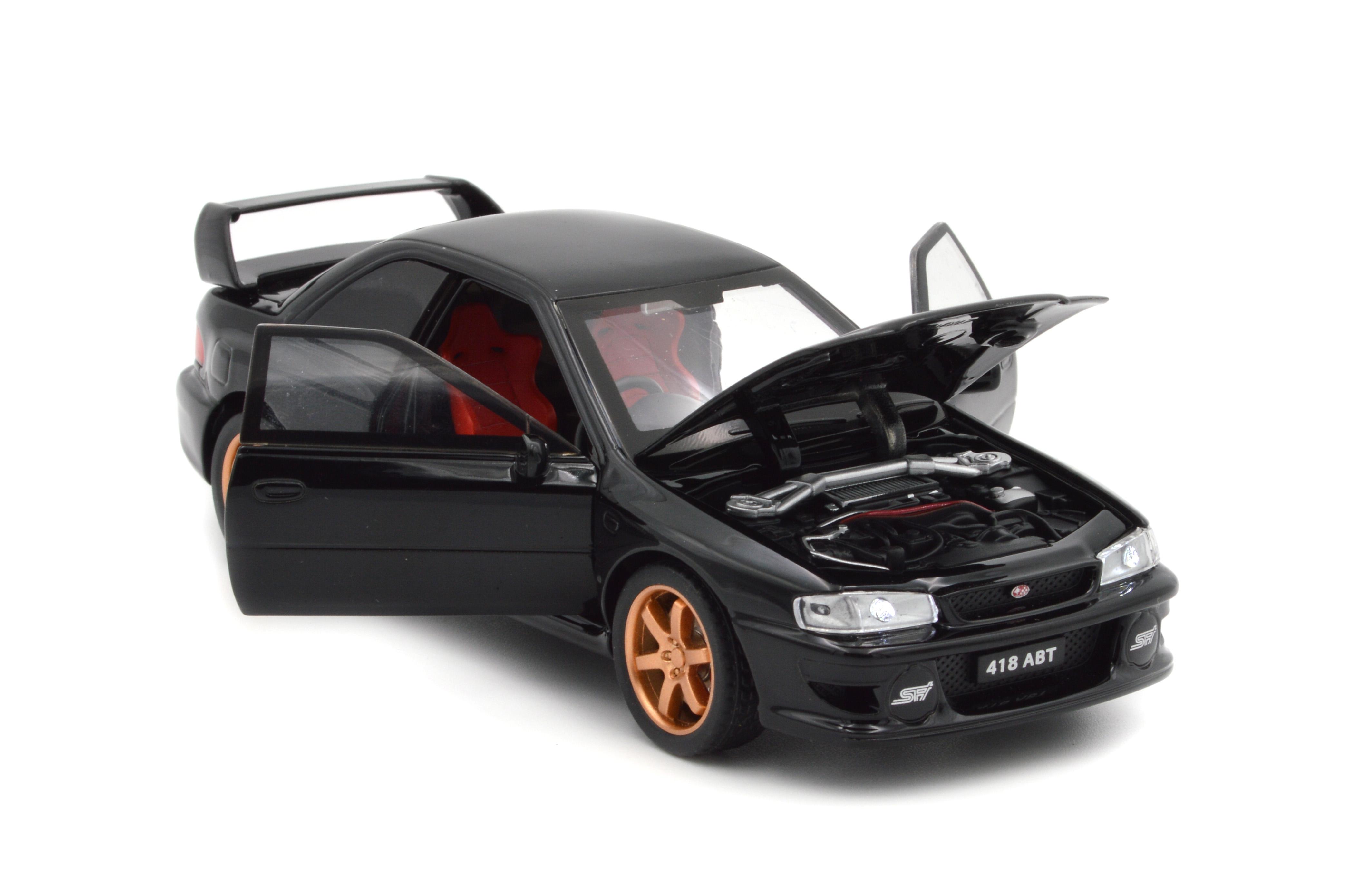 Іграшкова машинка металева Subaru Impreza WRX STI 1:32 світло/звук/інерція/відкриваються двері (30718B) - фото 7