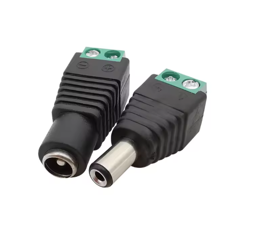 Конектор пара тато-мама до 36В 5А для CCTV LED стрічок та саморобок 5,5x2,1 мм (9aba46e6) Конектор пара тато-мама до 36В 5А для CCTV LED стрічок та саморобок 5,5x2,1 мм (9aba46e6)