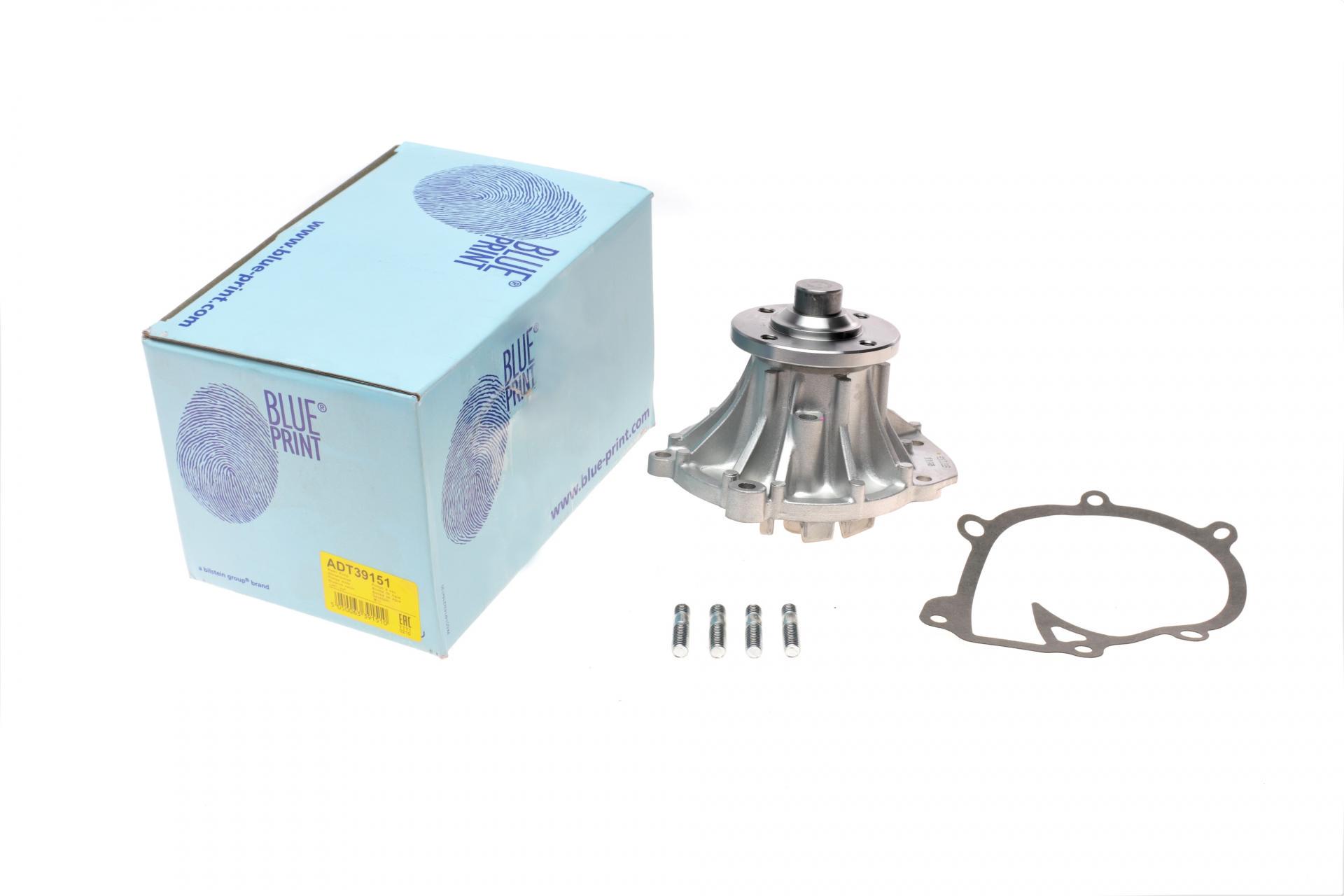 Насос воды BLUE PRINT Toyota Land Cruiser Prado 3.0D-4D 02-/Hiace IV 2.5D-4D 01-12 ADT39151 (25588294)