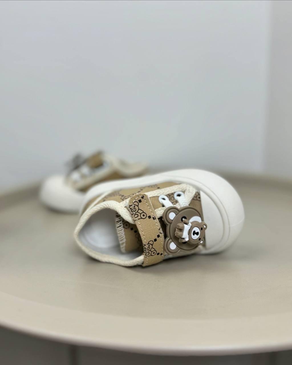 Кросівки дитячі р. 21 Бежевий (1402) - фото 4 Кросівки дитячі р. 21 Бежевий (1402) - фото 4