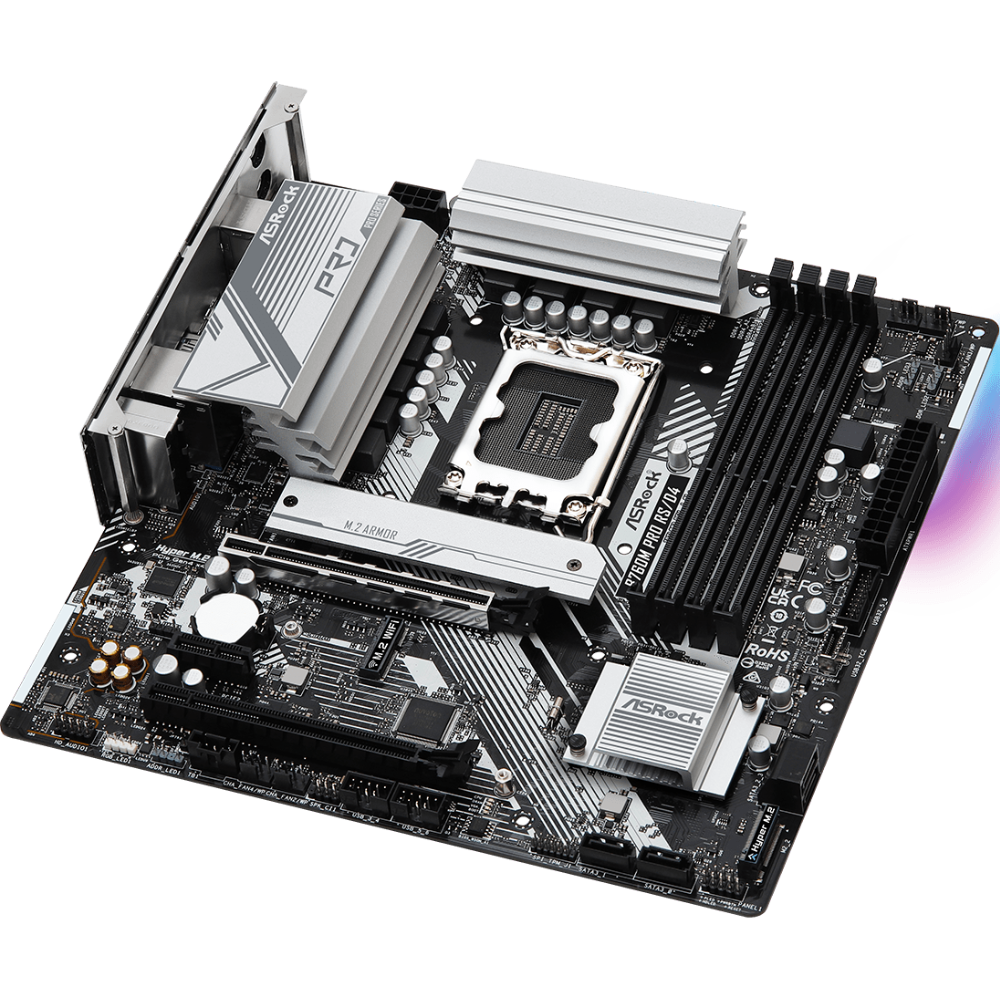 Материнська плата ASRock B760M PG RIPTIDE (13103533) - фото 2