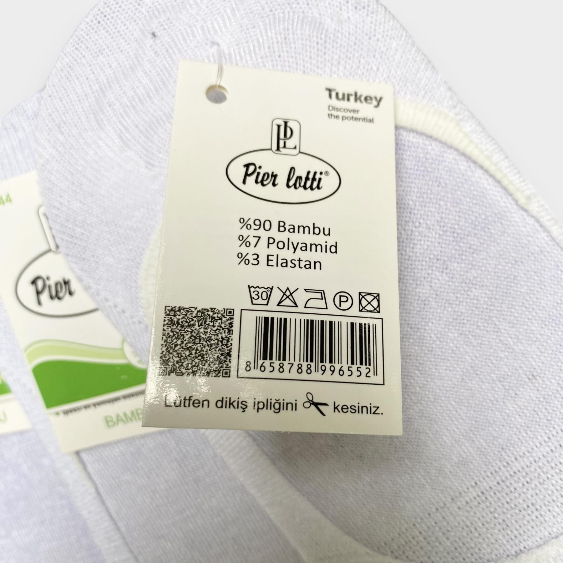 Сліди чоловічі Pier Lotti бамбукові безшовні р. 41-44 6 пар (7671) - фото 4 Сліди чоловічі Pier Lotti бамбукові безшовні р. 41-44 6 пар (7671) - фото 4