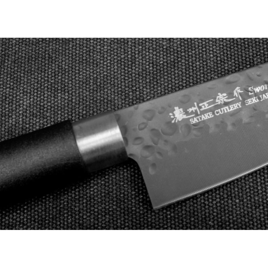 Нож кухонный Satake Swordsmith универсальный 135 мм Black (805-711) - фото 4