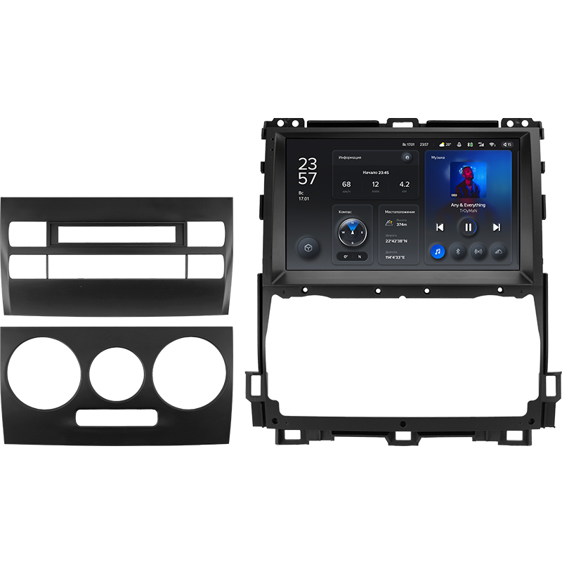 Автомагнитола штатная Teyes X1 для Lexus GX470 2002-2009 Android X1 2+32G Wi-Fi/4G (1625419838)
