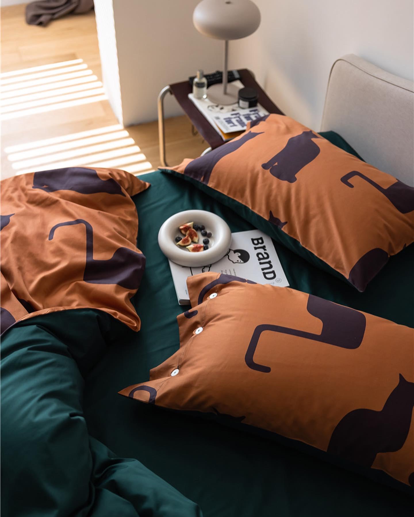 Комплект постільної білизни євро 2 з Коты - фото 11 Комплект постільної білизни євро 2 з Коты - фото 11