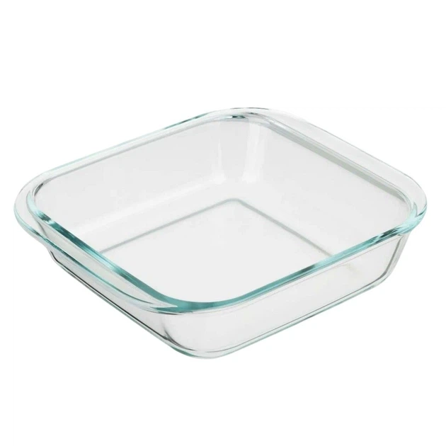Форма для запекания Fenix для духовки жаростойкая стеклянная квадратная 2,3 л 28x24 см (31444620)