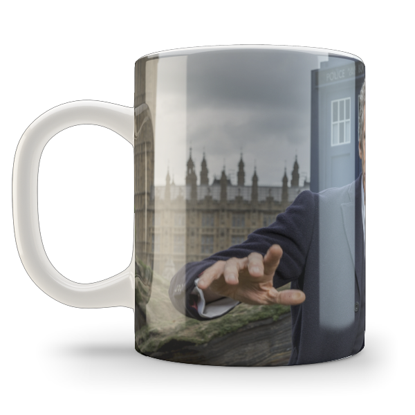 Чашка GeekLand Doctor Who 330 мл Белый (DW.02.069)