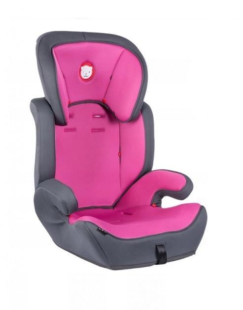 Автокрісло Lionelo LEVI 9-36 кг Pink/Gray - фото 3