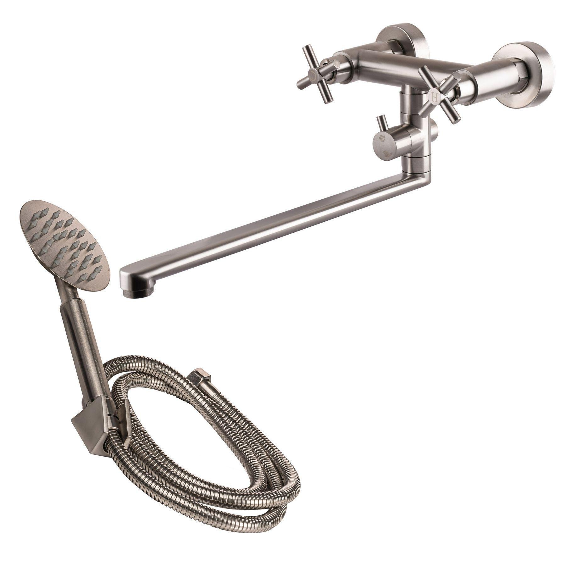 Змішувач для ванни Globus Lux DUKAT SD4-108 з душовим гарнітуром