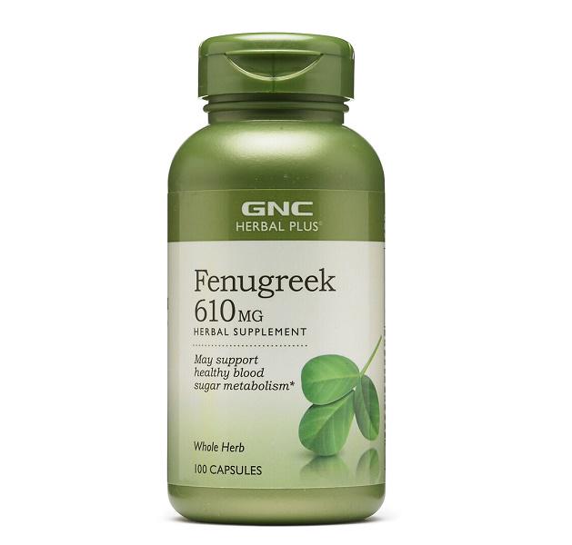 Тестостероновий бустер GNC Herbal Plus Fenugreek 610 мг 100 Caps