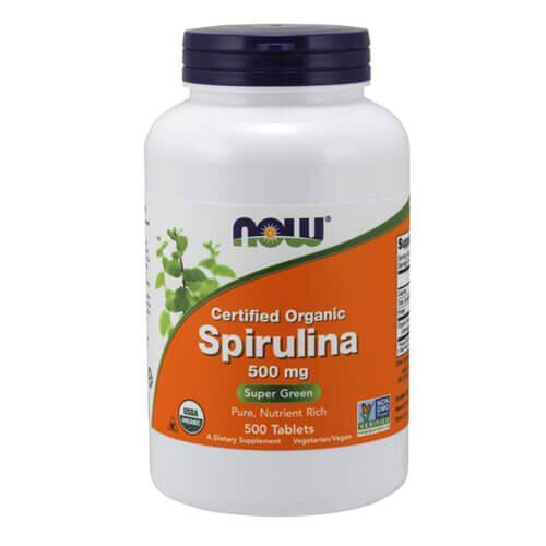 Спирулина NOW Spirulina 500мг 500 табл. (NOW-02700)