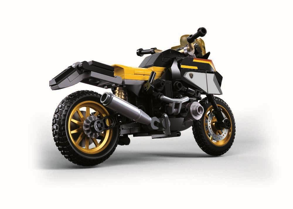 Конструктор Sluban M38-B1132 Мотоцикл BMW R1250 MS 200 деталей - фото 3 Конструктор Sluban M38-B1132 Мотоцикл BMW R1250 MS 200 деталей - фото 3