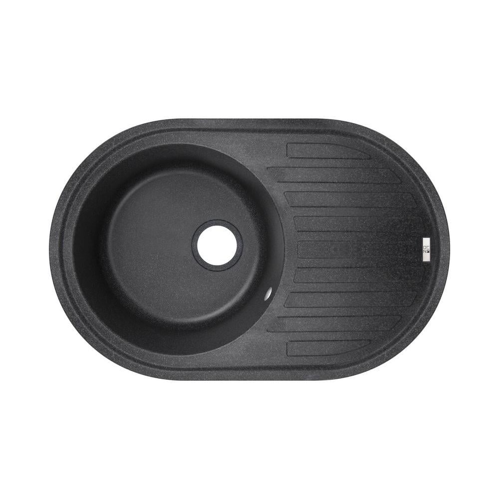 Мойка для кухни Lidz BLA-03 780x500/200 мм Черный (LIDZBLA03780500200)