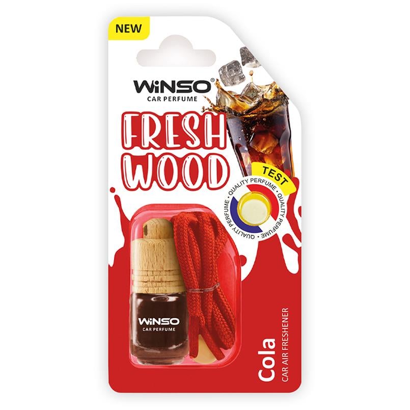 Ароматизатор повітря в блістері Winso Fresh Wood - Cola
