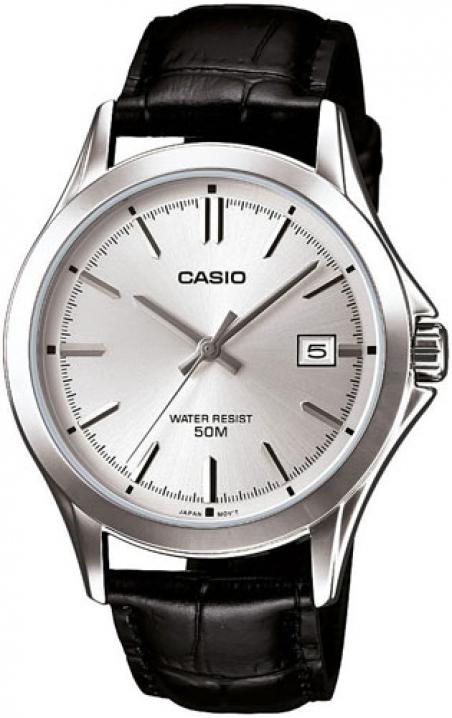 Наручные часы мужские Casio MTP-1380L-7AVDF d 42 мм Серебряный/Серый (2451708837)